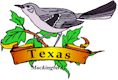 Mockingbird, Texas' state bird